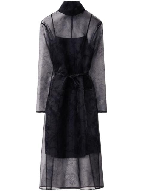 FABIANA FILIPPI printed silk midi dress