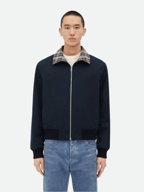 Checked Cotton Blouson