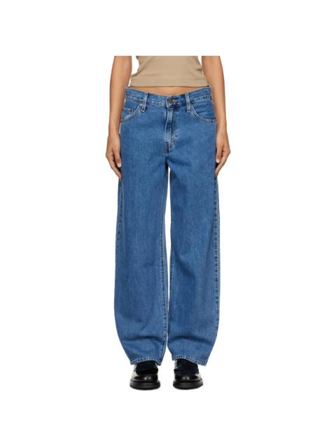 Blue Baggy Dad Jeans