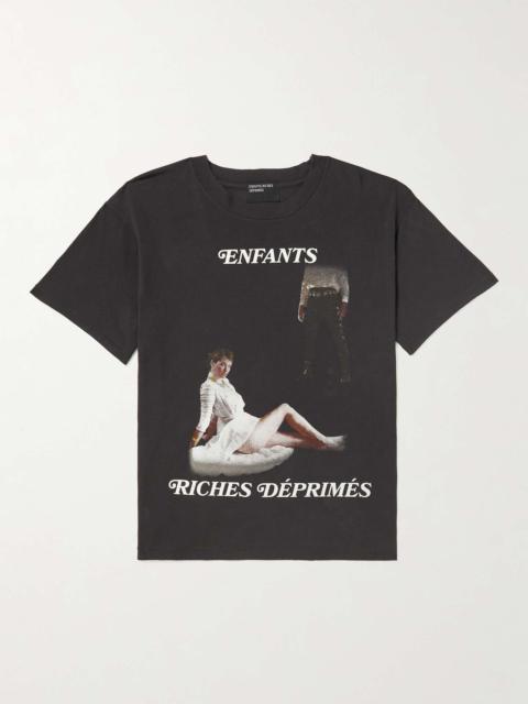 Enfants Riches Déprimés Printed Cotton-Jersey T-Shirt