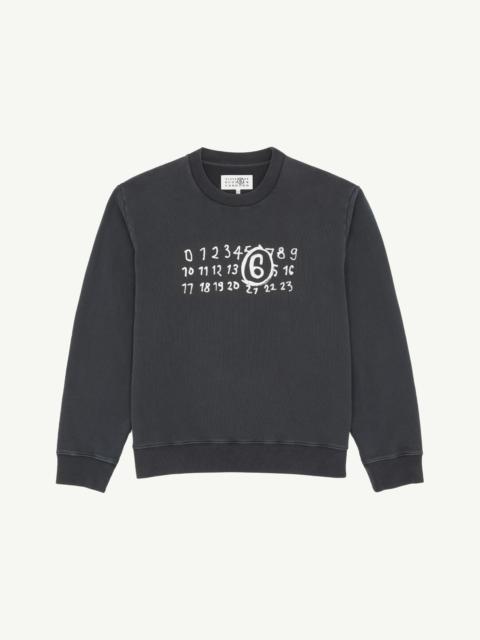 MM6 Maison Margiela Jersey sweatshirt