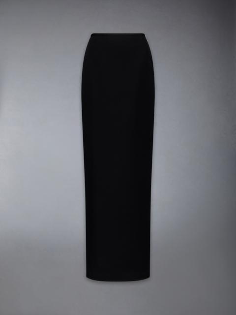 Thom Browne WHIPCORD HOBBLE MAXI SKIRT