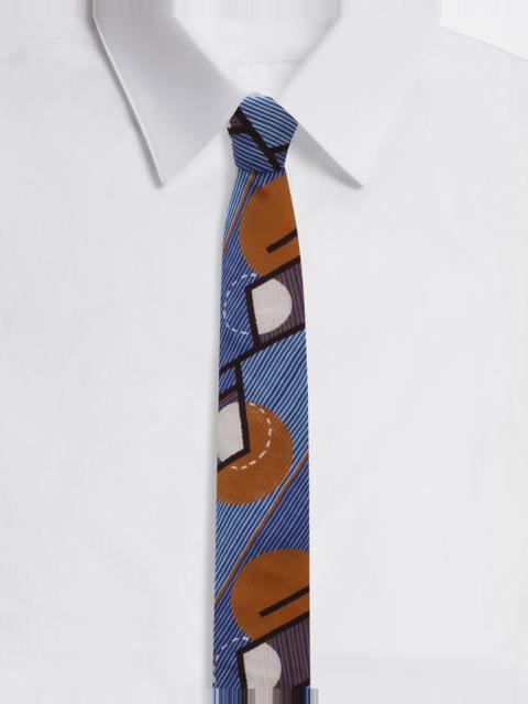 Dolce & Gabbana Printed silk crepe tie