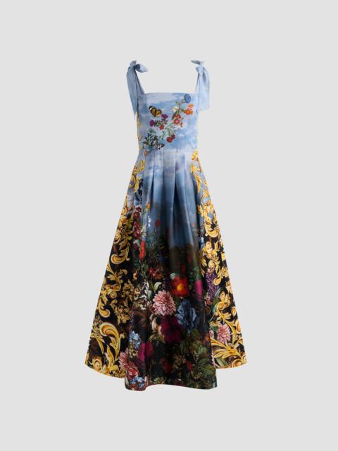 Alice + Olivia Women's Alpine Dawn Floral A-Line Maxi Dress - Alpine Dawn
