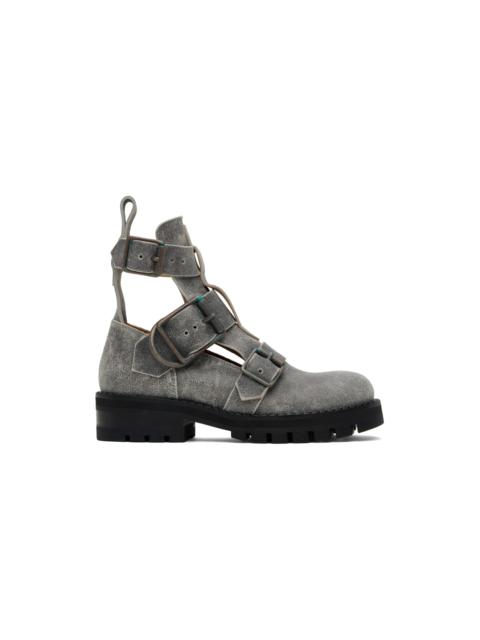 Vivienne Westwood Gray Rome Boots