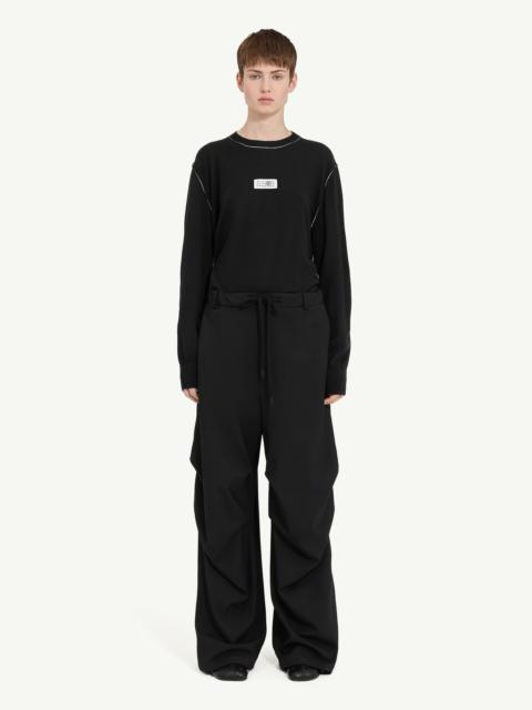 MM6 Maison Margiela Wool trousers