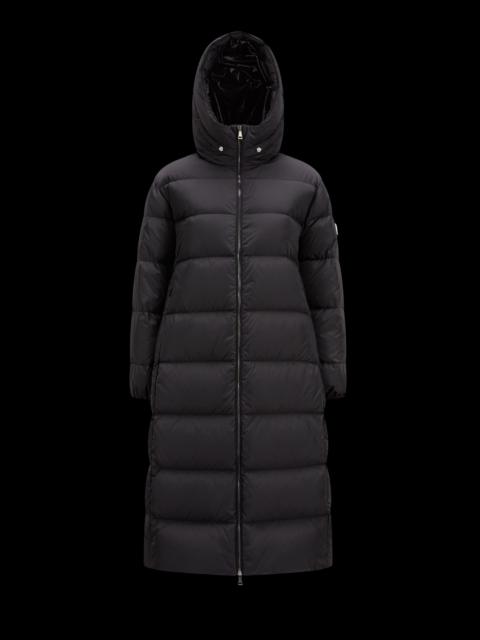 Moncler Avocette Long Down Jacket | REVERSIBLE