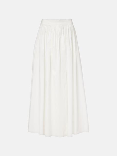 ADRIANA DEGREAS Cotton maxi skirt
