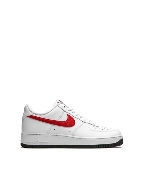 Air Force 1 Mismatched Swooshes "White / Red / Blue" sneakers