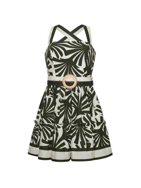 Cara Cara Julietta Mini Dress
A Perfect Criss-Cross Back Mini Sundress Featuring A Statement Belt