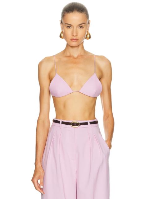 ALEX PERRY Wool Suiting Bra Top