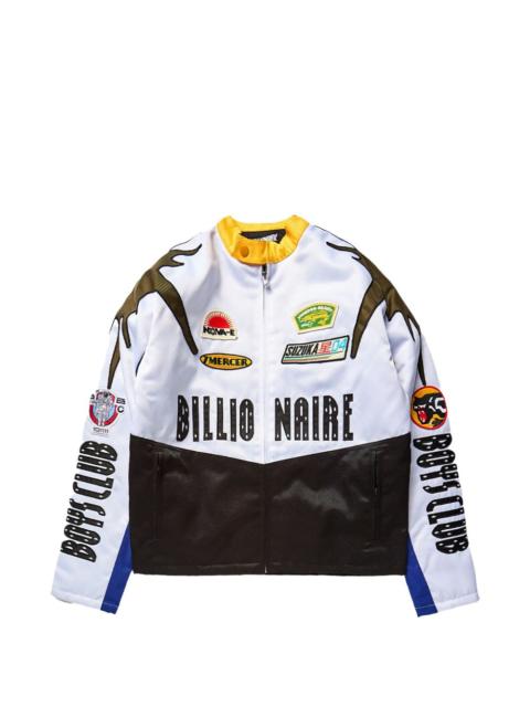 BILLIONAIRE BOYS CLUB Mercer Mot logo-appliqué jacket