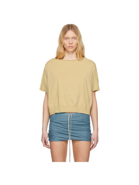 Rick Owens DRKSHDW Beige Hollywood Dagger T-shirt