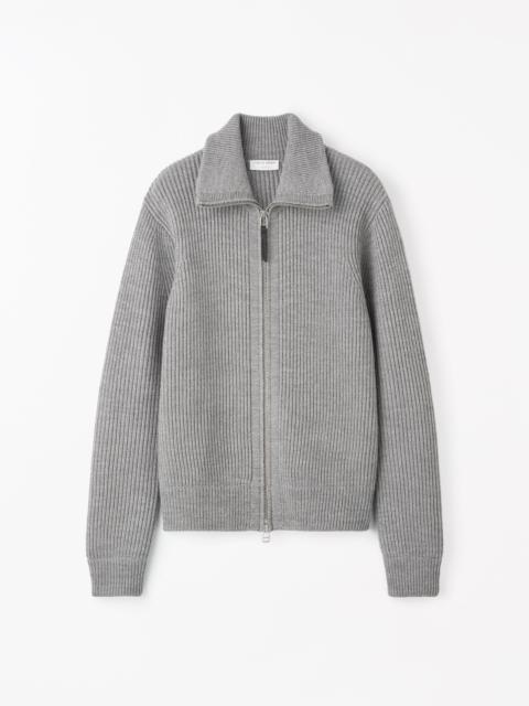 TIGER OF SWEDEN Niall Zip-Up Wool Cardigan