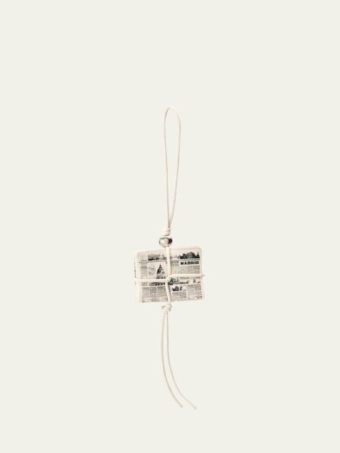 Loewe Newspaper Bag Charm