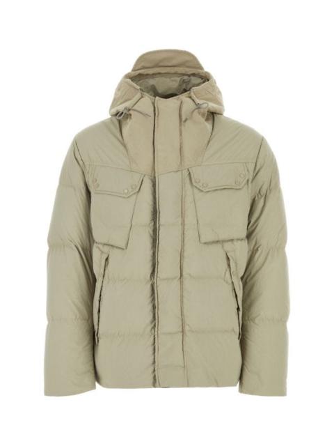 Ten C Sand nylon Grays down jacket