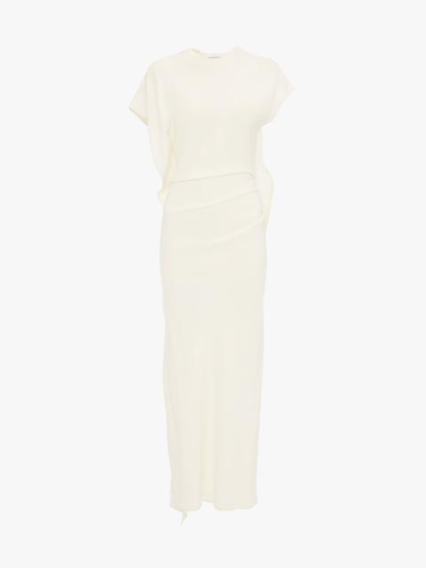 Victoria Beckham Victoria Midi Dress In Elderflower