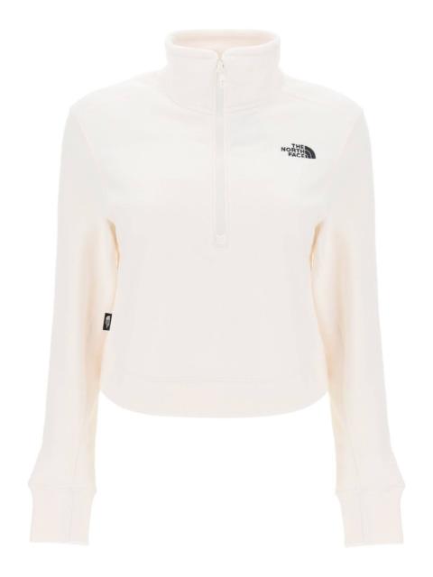 The North Face GLACER CROPPED FLEECE SWEATSHIRT