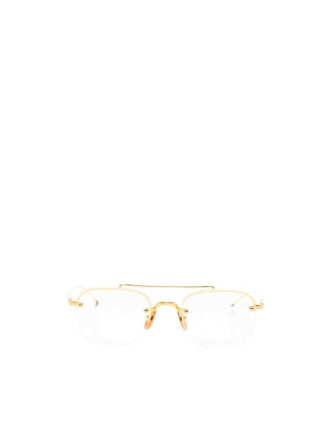 Thom Browne browline-frame glasses