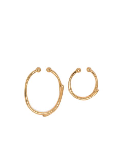 PANCONESI ball detail earrings