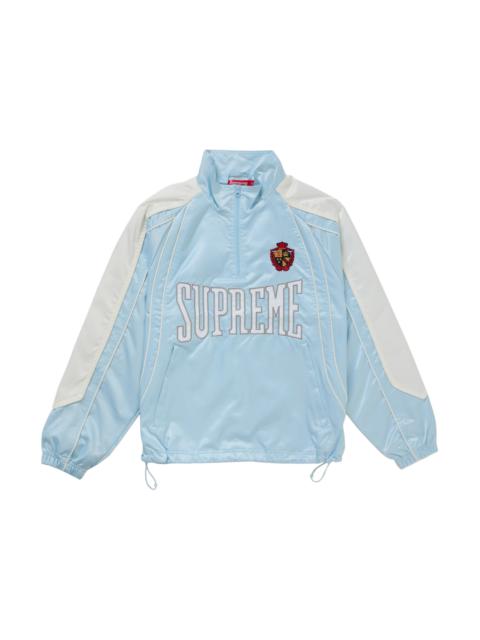 Supreme Supreme Satin Piping Pullover Light Blue
