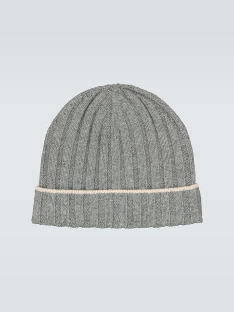 Brunello Cucinelli Ribbed cashmere beanie