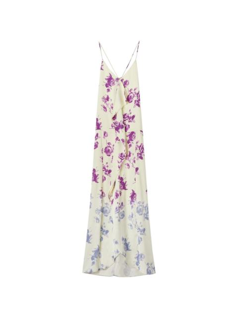 Jil Sander floral-print maxi dress