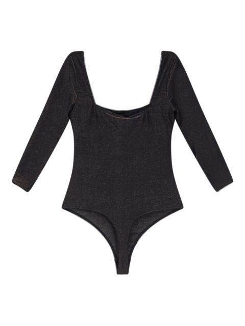 BOSS picot trim bodysuit