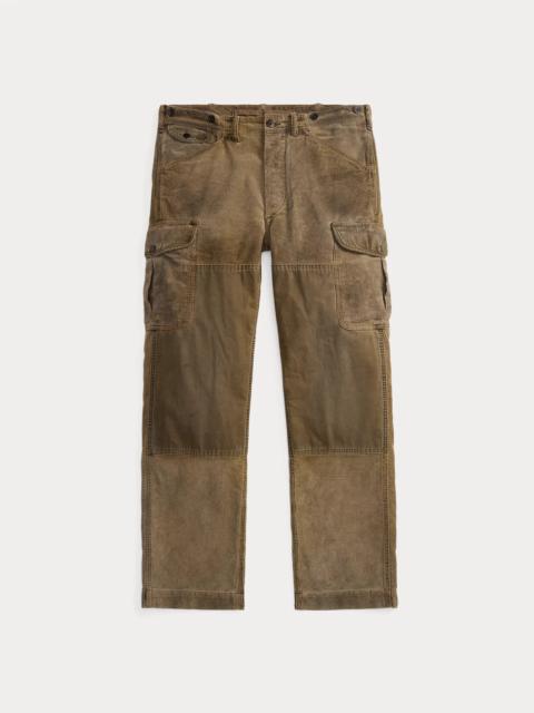 RRL by Ralph Lauren Canvas-Trim Corduroy Cargo Pant
