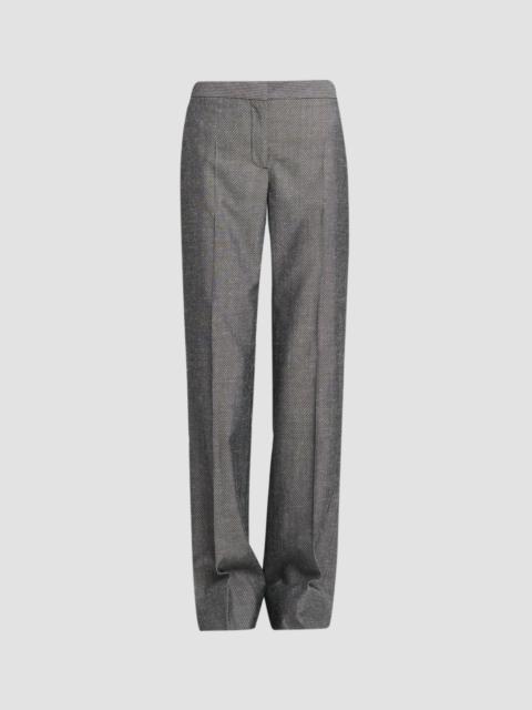 Stella McCartney Women's Twill Straight-Leg Pants - Grey
