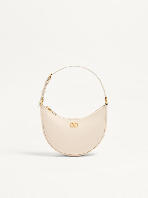 Valentino VLOGO SIGNATURE MINI HOBO BAG IN GRAINY CALFSKIN