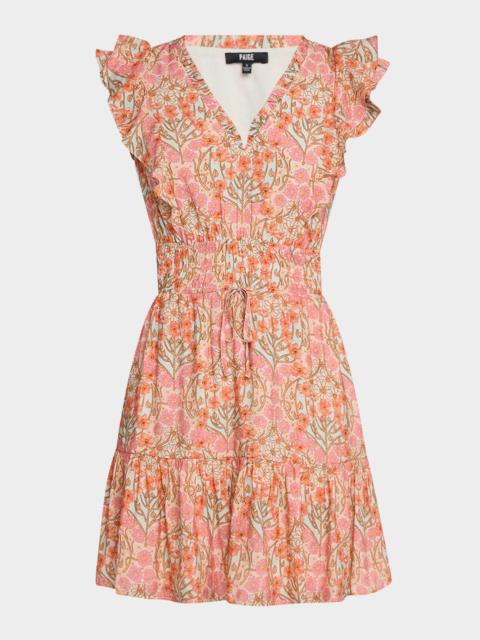 PAIGE Muriel Floral Mini Dress