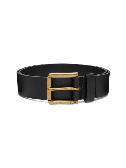 BOSS Black Leather Belt