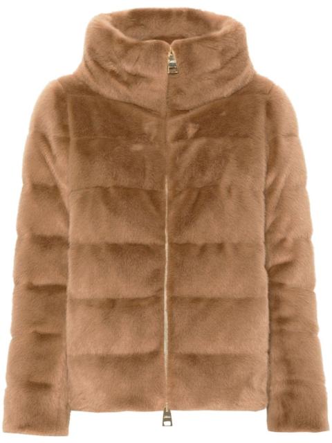 Herno faux-fur jacket