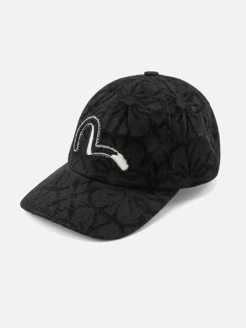 EVISU Velvet Touch Kamon Jacquard Cap