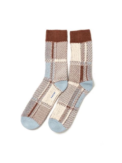 sacai Plaid Socks