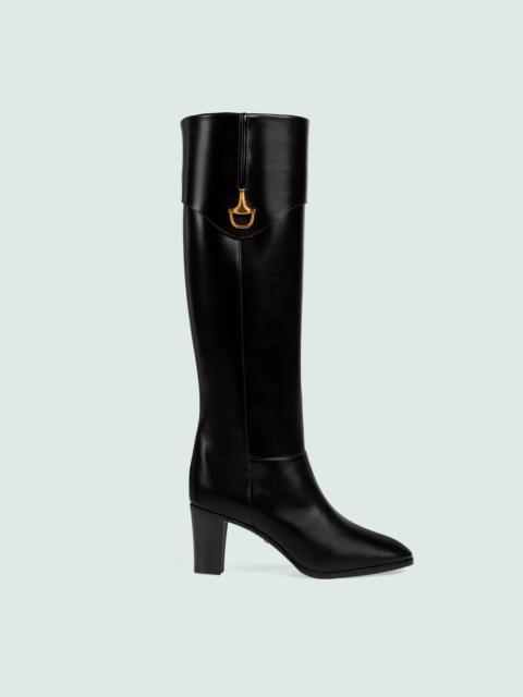 GUCCI Women's boot with half Horsebit