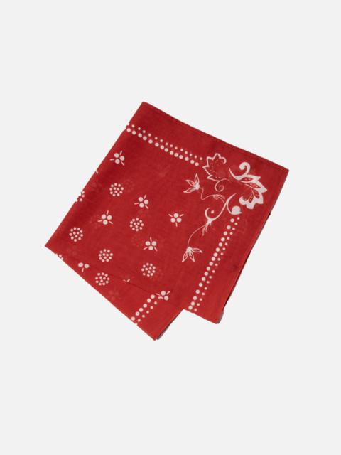 Nudie Jeans Ingrid Ornament Bandana Red