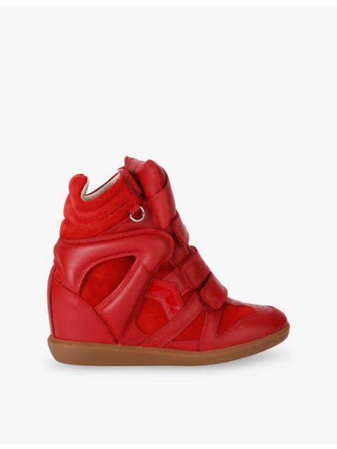 Isabel Marant Bekett Suede High-Top Trainers