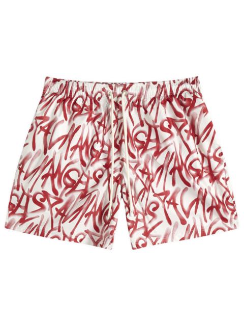 Palm Angels Palm Angels Graffiti Swim Shorts