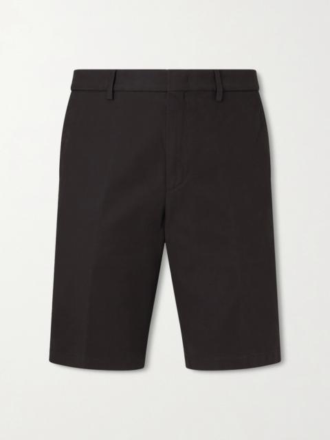 Loro Piana Jarno Straight-Leg Stretch-Cotton Bermuda Shorts