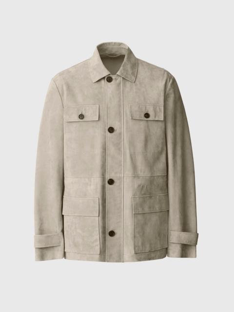 MACKAGE DANNY-SU Suede Safari Jacket