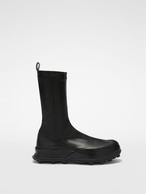 Jil Sander Orb Ankle Boots