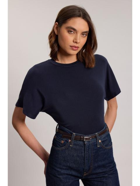 KAREN MILLEN Wool Blend Jersey T shirt