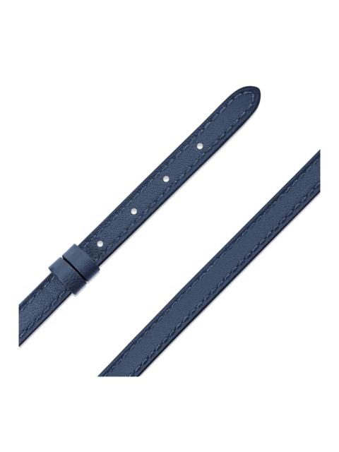 MESSIKA My Move Leather Bracelet - China Blue