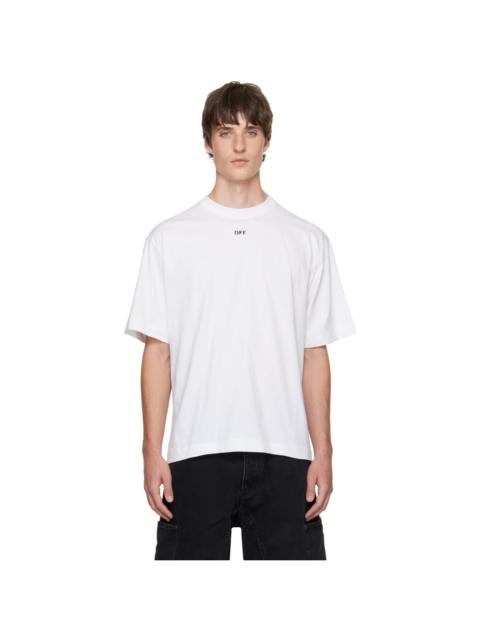 Off-White White Negative Arrow Skate T-shirt