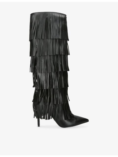 STEVE MADDEN Wanderlust Leather Boots