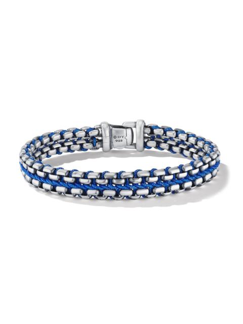 DAVID YURMAN Men's Woven Box Chain Bracelet In Sterling Silver - Silver