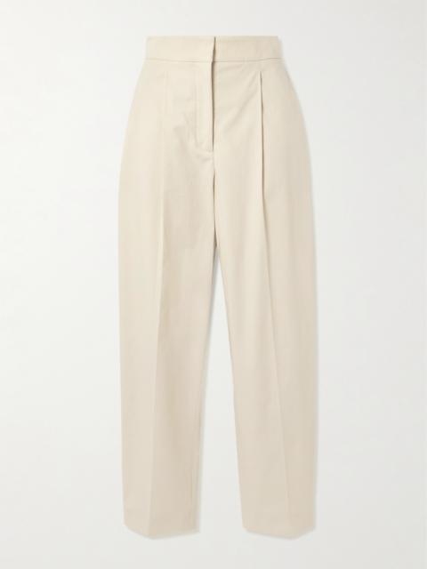 JOSEPH Paver Cotton-gauze Tapered Pants