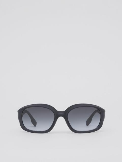 Burberry Oval Frame Sunglasses